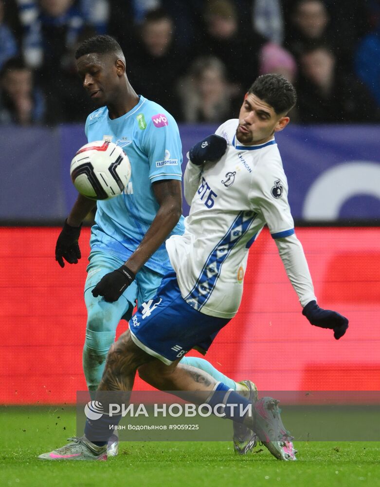 Футбол. Кубок России. "Динамо" (Москва) - "Зенит" (Санкт-Петербург)