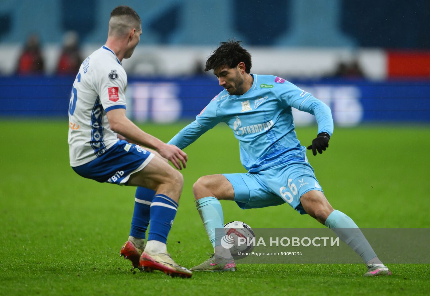 Футбол. Кубок России. "Динамо" (Москва) - "Зенит" (Санкт-Петербург)