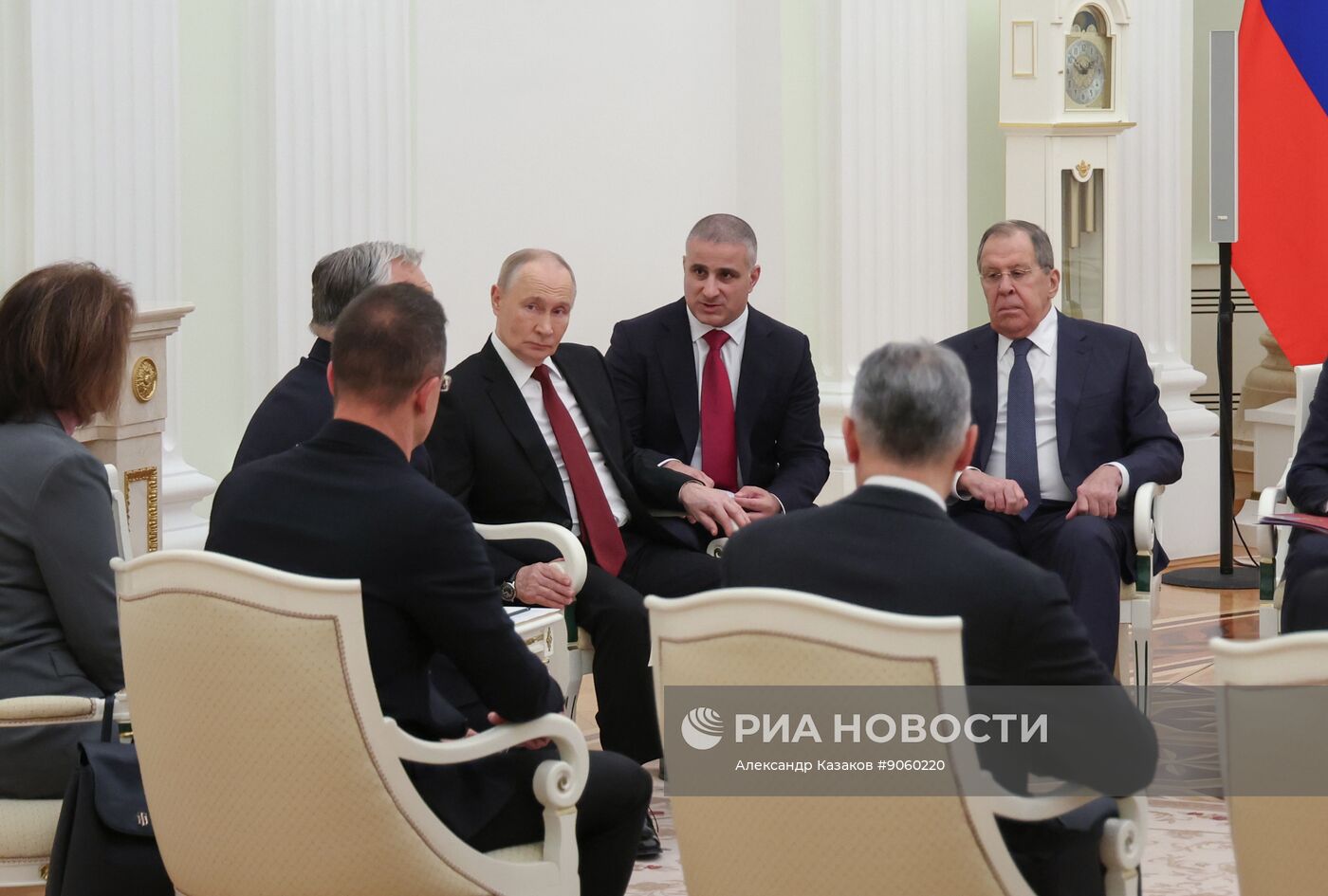 Президент Владимир Путин провел встречу с премьер-министром Венгрии Виктором Орбаном