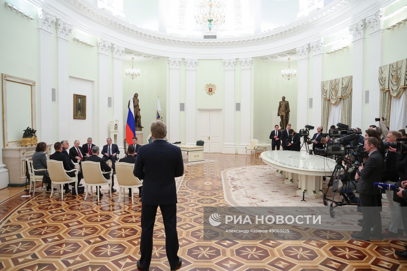 Президент Владимир Путин провел встречу с премьер-министром Венгрии Виктором Орбаном