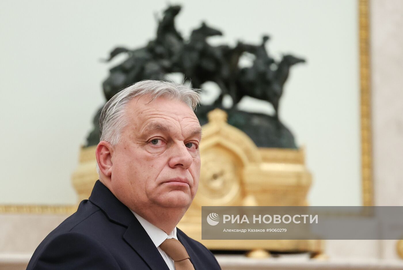 Президент Владимир Путин провел встречу с премьер-министром Венгрии Виктором Орбаном