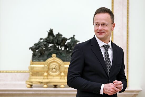 Президент Владимир Путин провел встречу с премьер-министром Венгрии Виктором Орбаном