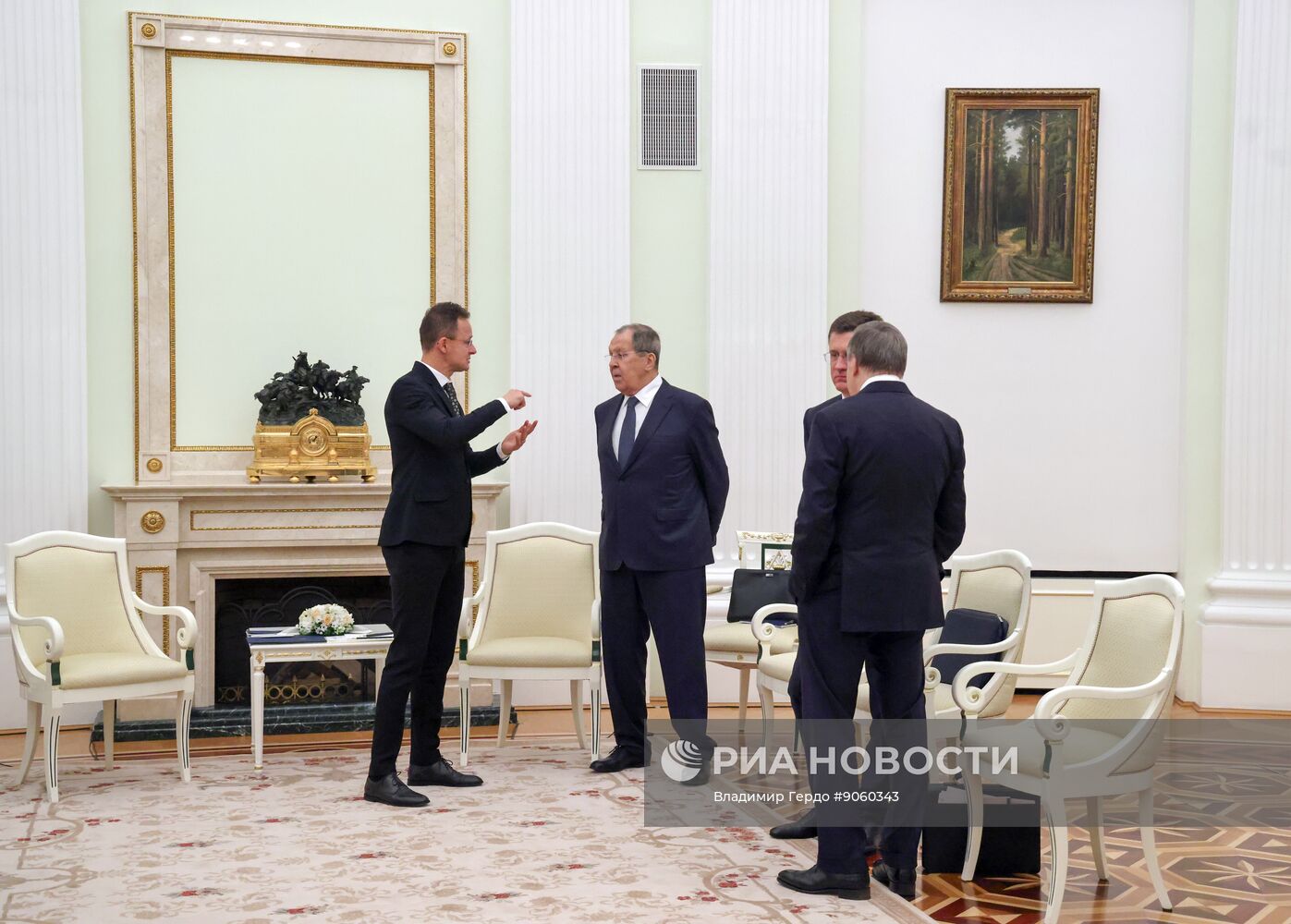 Президент Владимир Путин провел встречу с премьер-министром Венгрии Виктором Орбаном