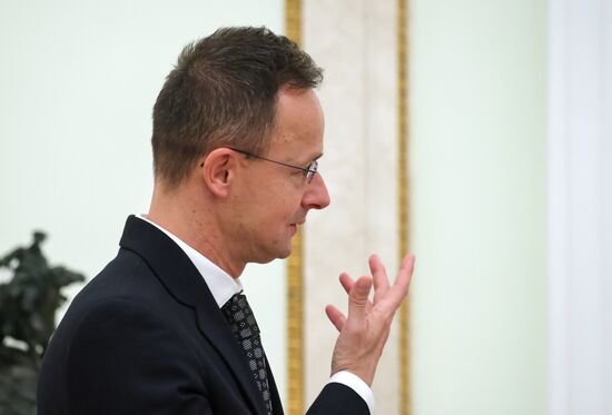 Президент Владимир Путин провел встречу с премьер-министром Венгрии Виктором Орбаном