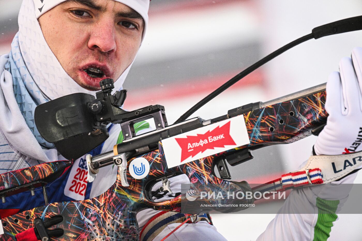 Биатлон. Первый этап Альфа-Банк Кубка России. Мужчины. Спринт