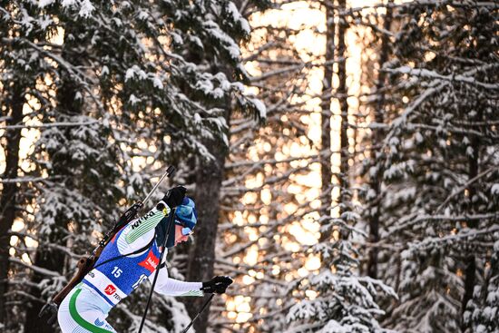 Биатлон. Первый этап Альфа-Банк Кубка России. Мужчины. Спринт