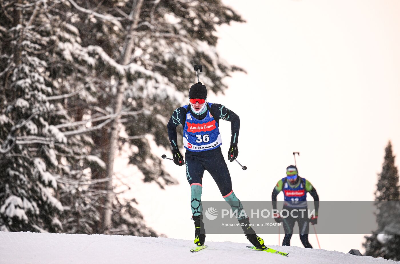 Биатлон. Первый этап Альфа-Банк Кубка России. Мужчины. Спринт