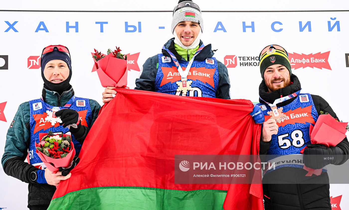 Биатлон. Первый этап Альфа-Банк Кубка России. Мужчины. Спринт