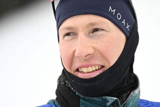 Биатлон. Первый этап Альфа-Банк Кубка России. Мужчины. Спринт