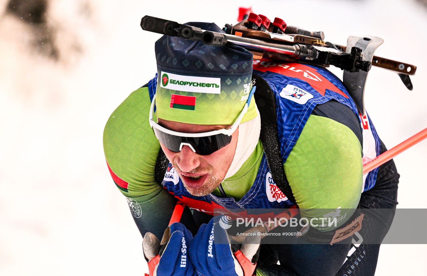 Биатлон. Первый этап Альфа-Банк Кубка России. Мужчины. Спринт