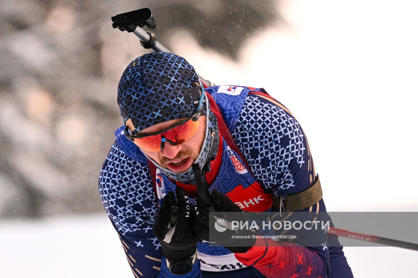 Биатлон. Первый этап Альфа-Банк Кубка России. Мужчины. Спринт