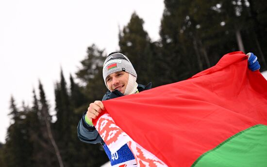 Биатлон. Первый этап Альфа-Банк Кубка России. Мужчины. Спринт