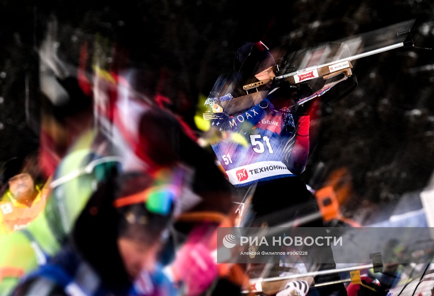 Биатлон. Первый этап Альфа-Банк Кубка России. Мужчины. Спринт