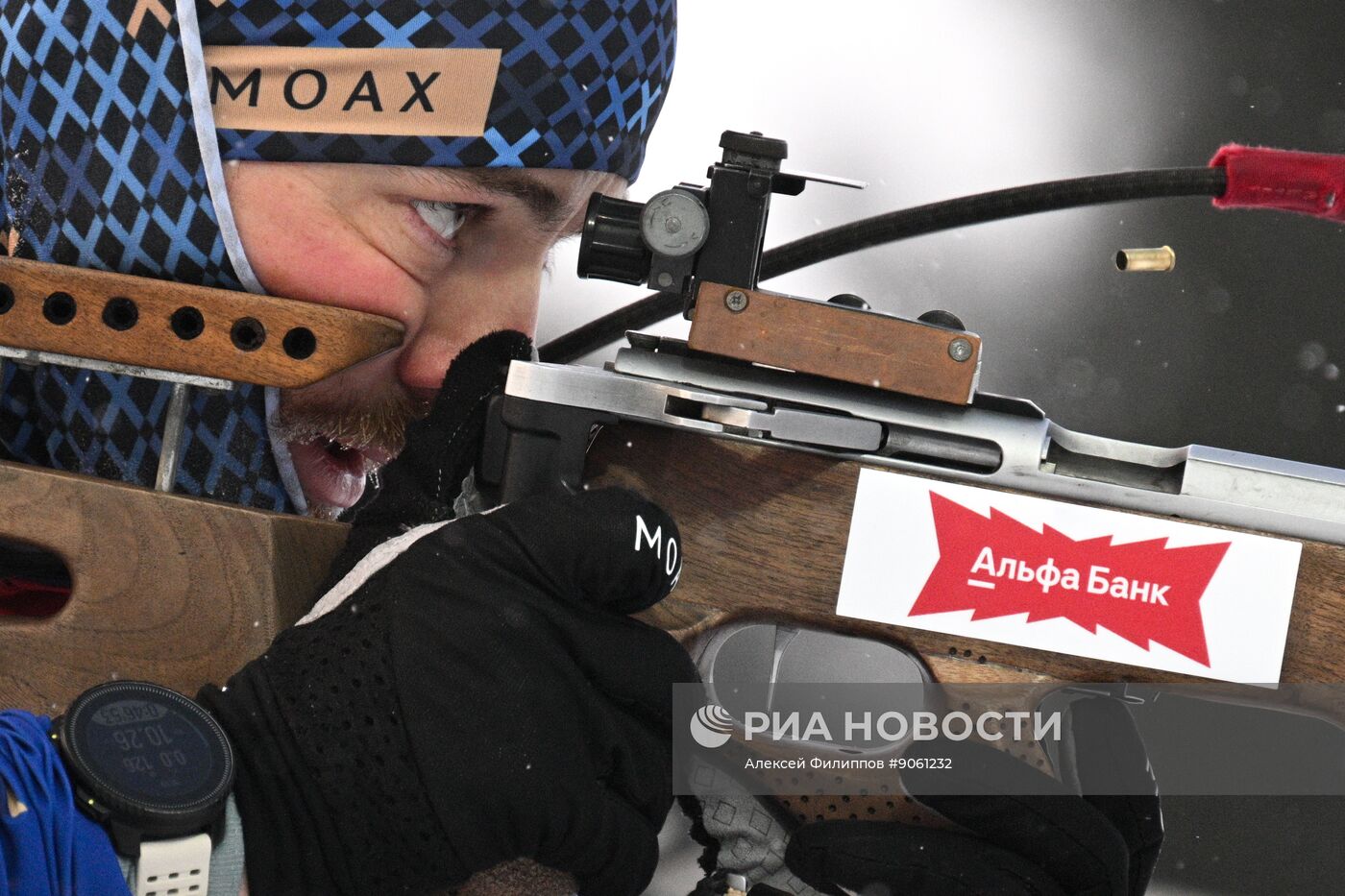 Биатлон. Первый этап Альфа-Банк Кубка России. Мужчины. Спринт