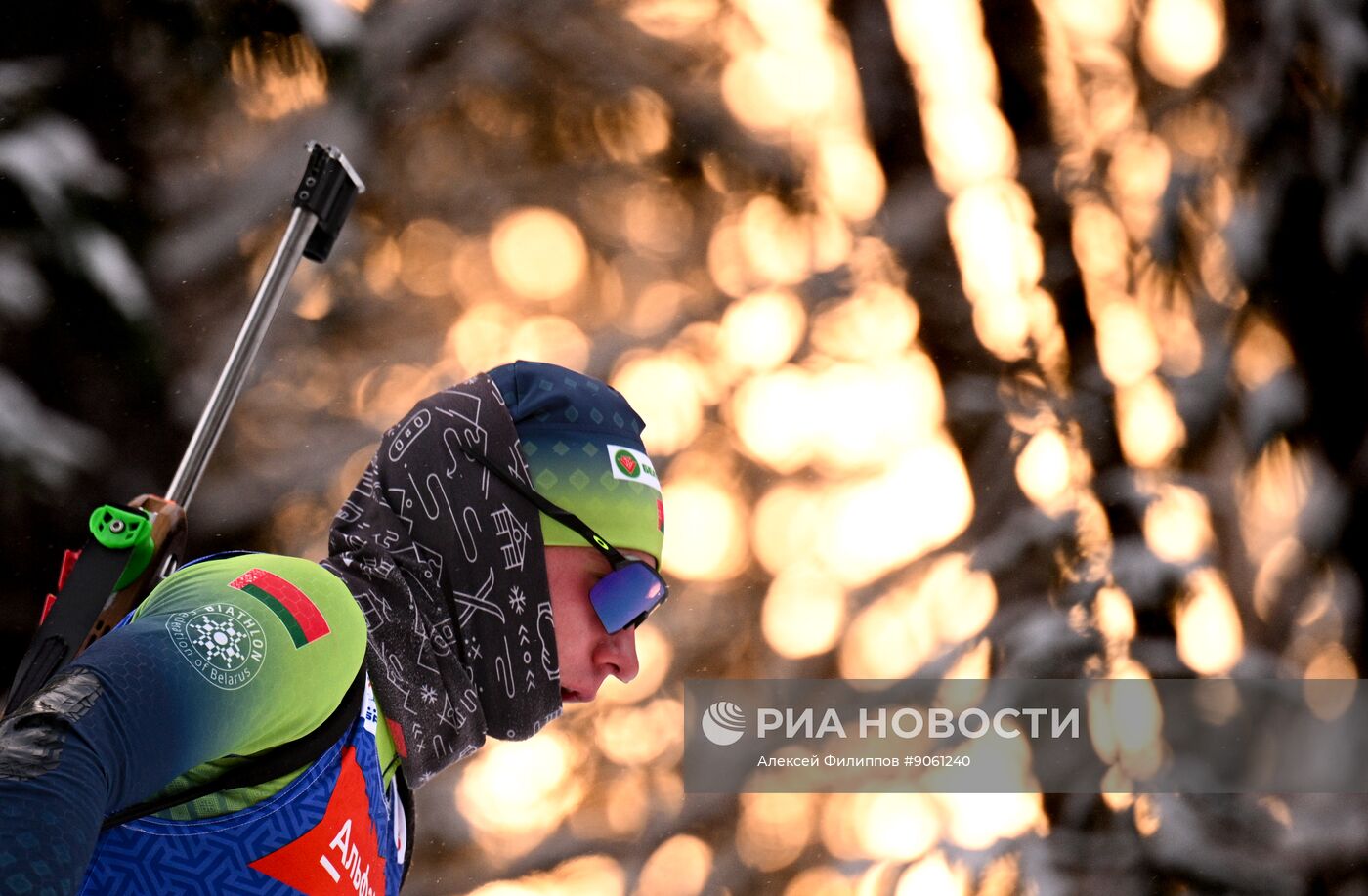 Биатлон. Первый этап Альфа-Банк Кубка России. Мужчины. Спринт