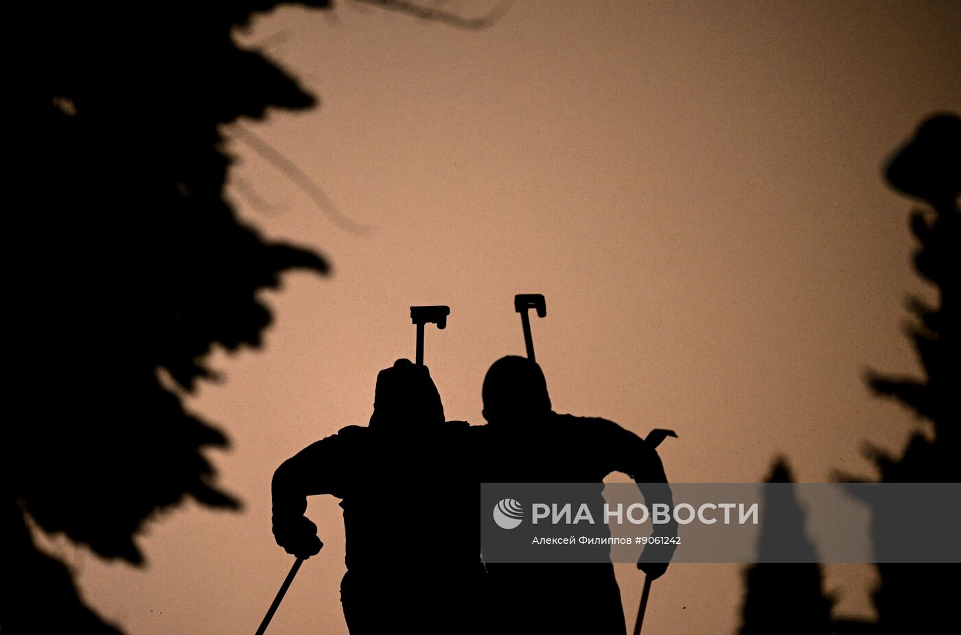 Биатлон. Первый этап Альфа-Банк Кубка России. Мужчины. Спринт