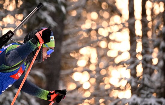 Биатлон. Первый этап Альфа-Банк Кубка России. Мужчины. Спринт