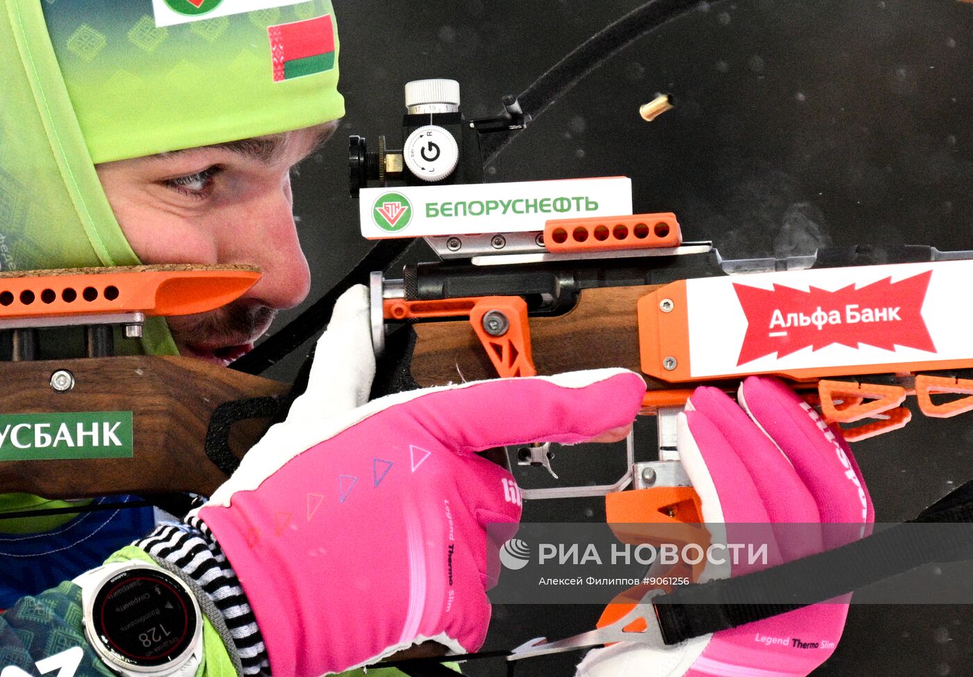 Биатлон. Первый этап Альфа-Банк Кубка России. Мужчины. Спринт