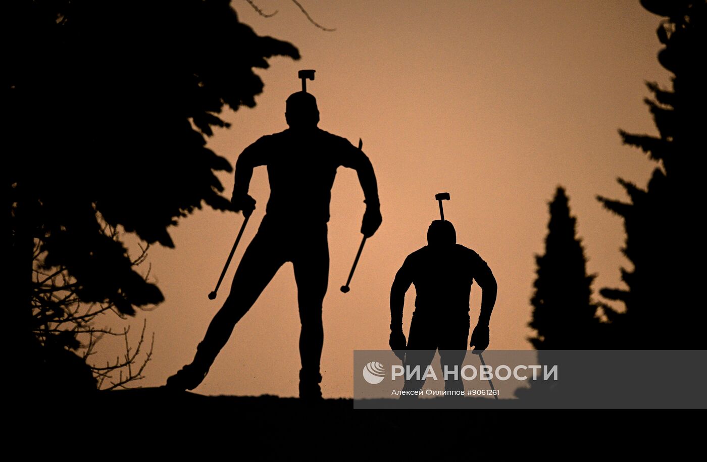 Биатлон. Первый этап Альфа-Банк Кубка России. Мужчины. Спринт