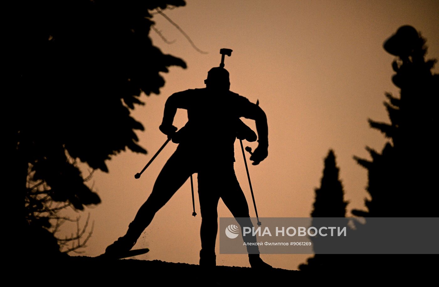 Биатлон. Первый этап Альфа-Банк Кубка России. Мужчины. Спринт