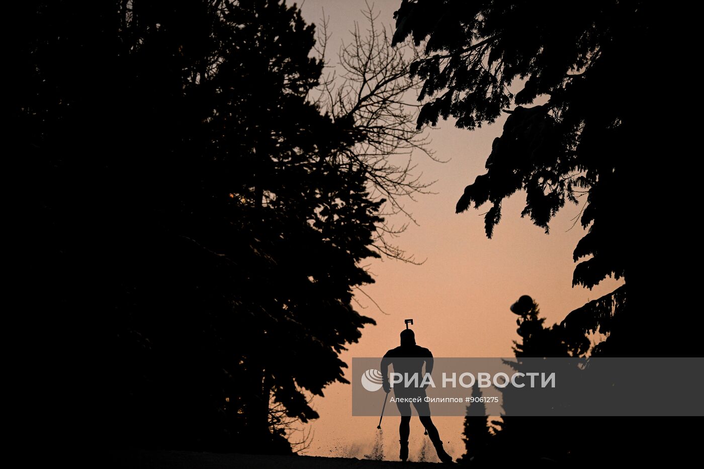 Биатлон. Первый этап Альфа-Банк Кубка России. Мужчины. Спринт