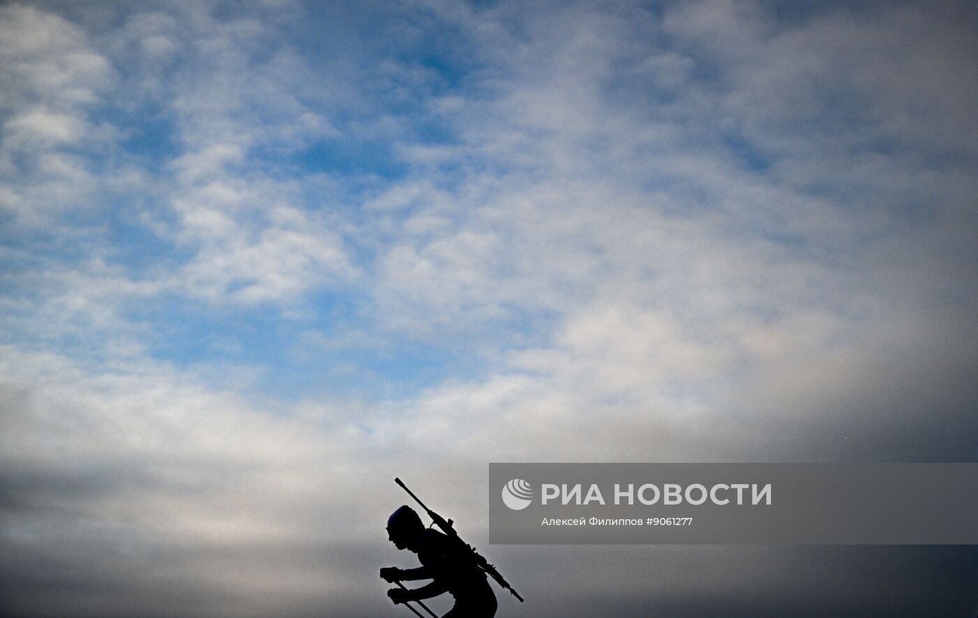 Биатлон. Первый этап Альфа-Банк Кубка России. Мужчины. Спринт