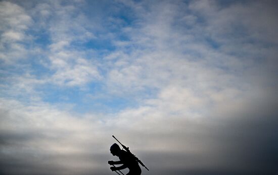 Биатлон. Первый этап Альфа-Банк Кубка России. Мужчины. Спринт