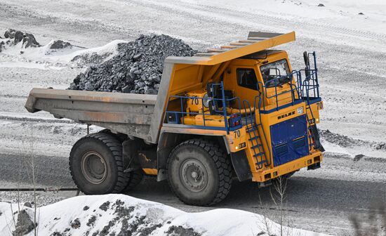 Мазульский известняковый рудник в Красноярском крае