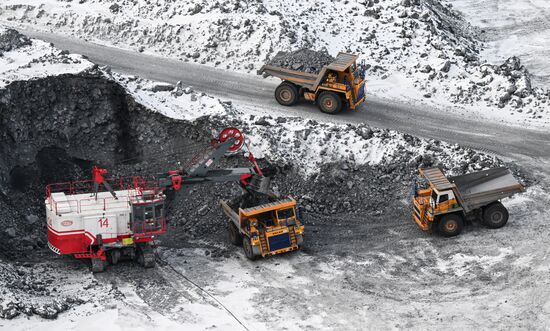 Мазульский известняковый рудник в Красноярском крае