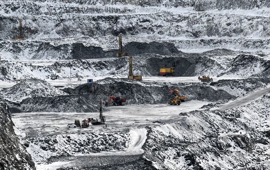 Мазульский известняковый рудник в Красноярском крае