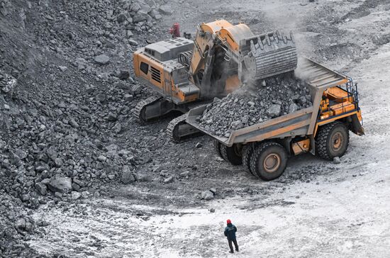 Мазульский известняковый рудник в Красноярском крае