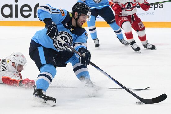 Хоккей. КХЛ. "Сибирь" (Новосибирск) - "Автомобилист" (Екатеринбург)