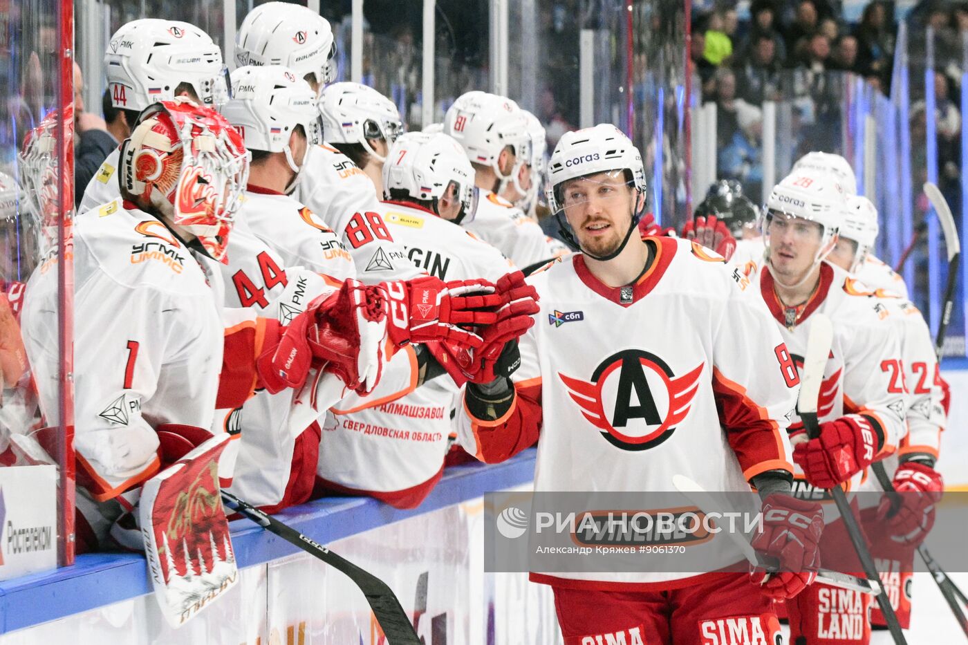 Хоккей. КХЛ. "Сибирь" (Новосибирск) - "Автомобилист" (Екатеринбург)