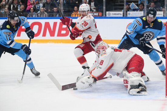 Хоккей. КХЛ. "Сибирь" (Новосибирск) - "Автомобилист" (Екатеринбург)