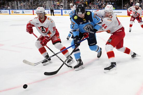 Хоккей. КХЛ. "Сибирь" (Новосибирск) - "Автомобилист" (Екатеринбург)