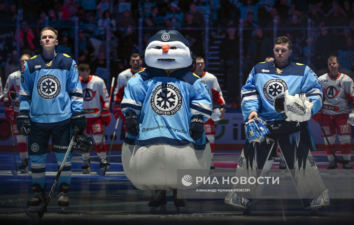 Хоккей. КХЛ. "Сибирь" (Новосибирск) - "Автомобилист" (Екатеринбург)
