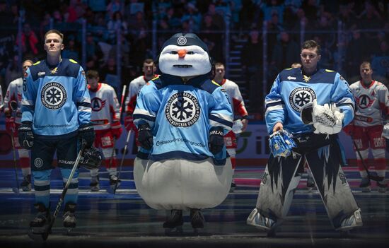 Хоккей. КХЛ. "Сибирь" (Новосибирск) - "Автомобилист" (Екатеринбург)