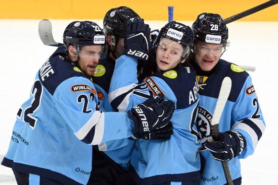 Хоккей. КХЛ. "Сибирь" (Новосибирск) - "Автомобилист" (Екатеринбург)