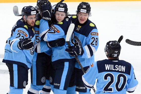 Хоккей. КХЛ. "Сибирь" (Новосибирск) - "Автомобилист" (Екатеринбург)