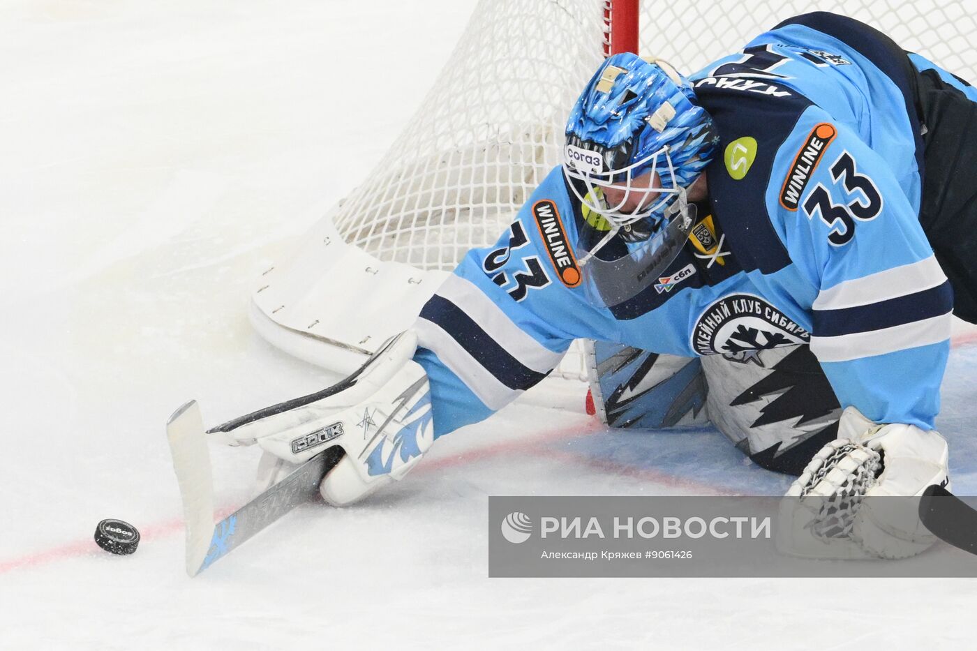 Хоккей. КХЛ. "Сибирь" (Новосибирск) - "Автомобилист" (Екатеринбург)