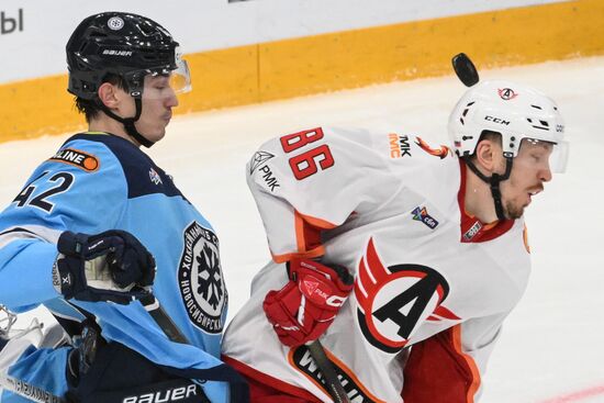Хоккей. КХЛ. "Сибирь" (Новосибирск) - "Автомобилист" (Екатеринбург)