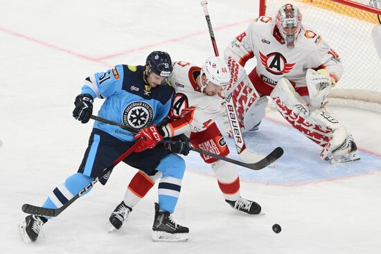 Хоккей. КХЛ. "Сибирь" (Новосибирск) - "Автомобилист" (Екатеринбург)