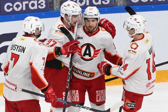 Хоккей. КХЛ. "Сибирь" (Новосибирск) - "Автомобилист" (Екатеринбург)