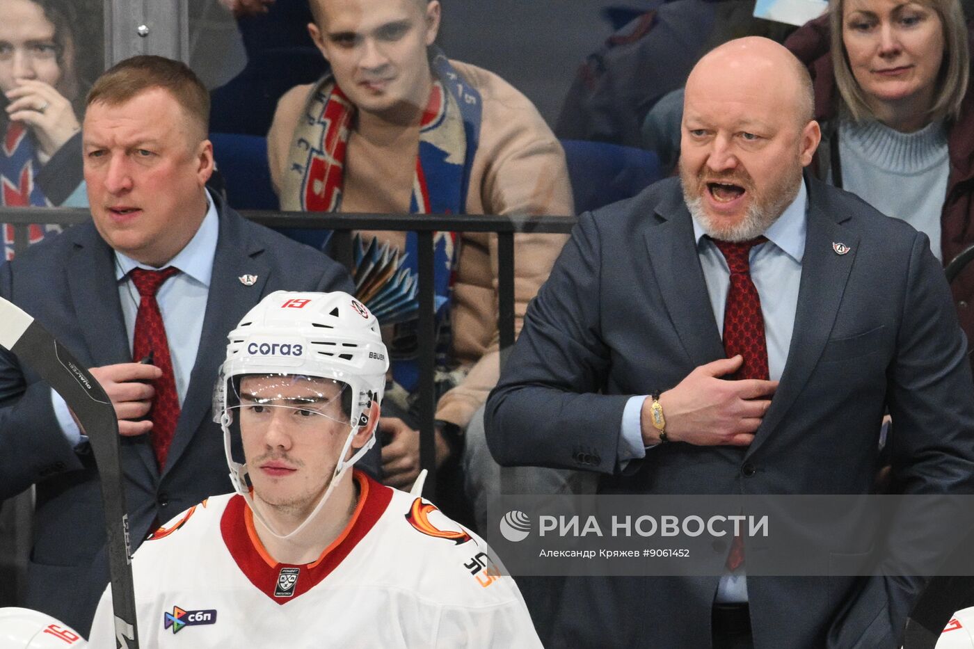 Хоккей. КХЛ. "Сибирь" (Новосибирск) - "Автомобилист" (Екатеринбург)