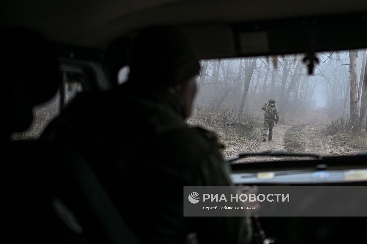 Боевая работа 73-й артбригады группировки войск "Запад"