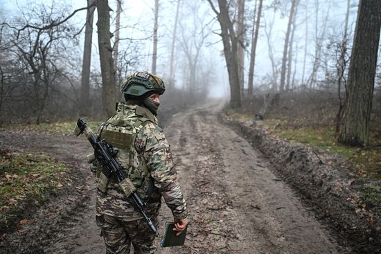 Боевая работа 73-й артбригады группировки войск "Запад"