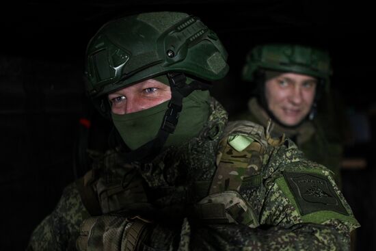 Боевая работа 73-й артбригады группировки войск "Запад"