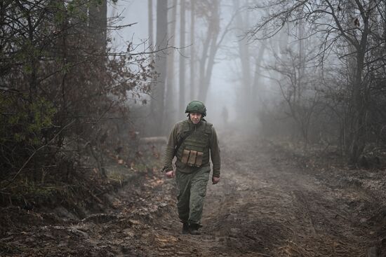 Боевая работа 73-й артбригады группировки войск "Запад"