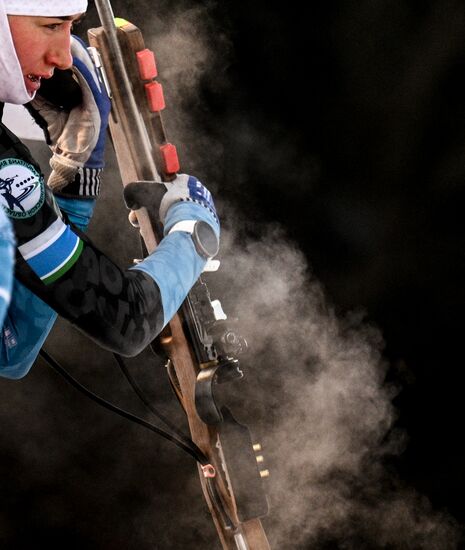 Биатлон. Первый этап Альфа-Банк Кубка России. Гонка преследования. Женщины