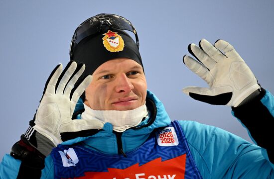 Биатлон. Первый этап Альфа-Банк Кубка России. Гонка преследования. Мужчины